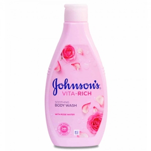 hot-deal Johnsons-Vita-Rich-Soothing-Body-Wash-With-Rose-Water-250ml